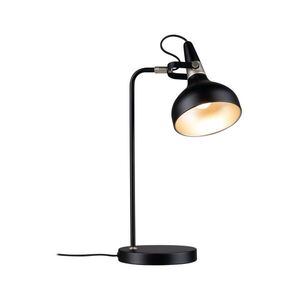 PAULMANN Stolní lampa Juna E14 max. 20W černá mat, šampaň kov obraz
