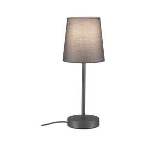 PAULMANN Stolní lampa Stellan II E27 max. 20W šedá kov/látka obraz