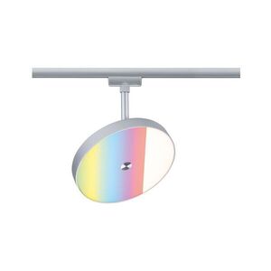 PAULMANN URail lištový spot Smart Home Zigbee 3.0 Hildor RGBW 7, 5W RGBW+ stmívatelné 230V matný chrom obraz