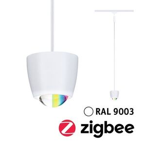 PAULMANN URail závěs Smart Home Zigbee 3.0 Tyros RGBW 4, 5W RGBW+ stmívatelné 230V bílá obraz