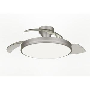 Philips Atlas DC stropní ventilátor a svítidlo 28W+35W nikl obraz