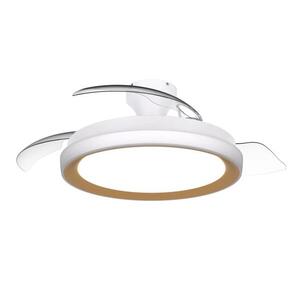 Philips Bliss DC stropní ventilátor a svítidlo 28W+35W zlatý obraz
