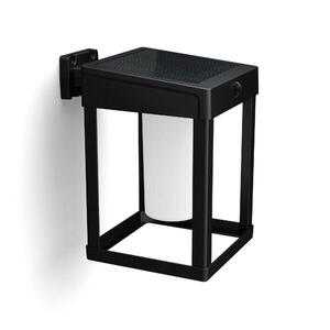Philips Camil UltraEfficient solární venkovní nástěnné LED svítidlo 1, 4W 250lm 3000K IP44, černé v1 obraz