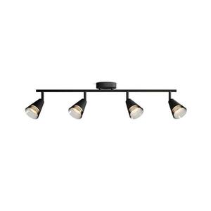 Philips Cleft bodové svítidlo 4x GU10 5W bez zdroje 69, 5cm IP20, černé obraz