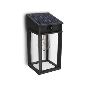 Philips Geri UltraEfficient solární LED svítidlo se senzorem 3, 2W 500lm 2700K IP44 hranaté, antracit obraz