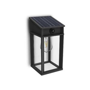 Philips Geri UltraEfficient solární LED svítidlo se senzorem 3, 2W 500lm 4000K IP44 hranaté, antracit obraz