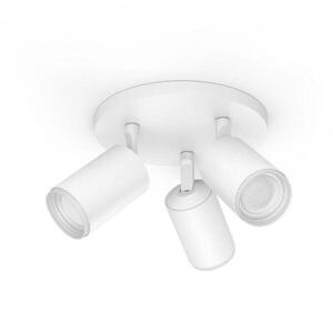 Philips Hue 50633/31/P7 Hue WACA Fugato bodové LED svítidlo 3x GU10 5, 7W 350lm 2000-6500K RGB IP20, bílé obraz
