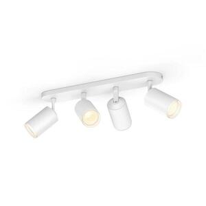 Philips Hue 50634/31/P7 Hue WACA Fugato bodové LED svítidlo 4x GU10 5, 7W 350lm 2000-6500K RGB IP20, bílé obraz