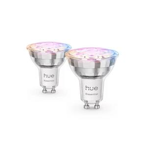 Philips Hue Essential WCA 345 žárovka 4, 7W, 345lm, GU10 (2 ks) 2200-6500K RGB obraz