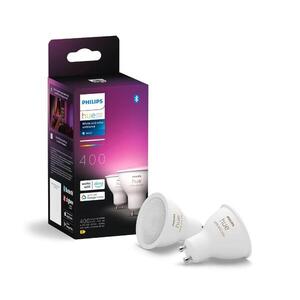 Philips Hue sada 2x LED žárovka WACA GU10 4, 2W 400lm 2000K-6500K RGB CRI80 IP20 obraz