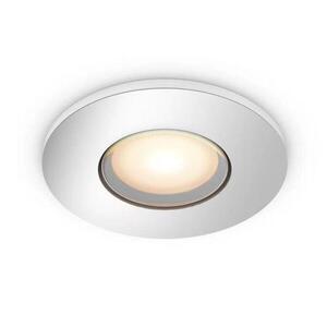 Philips Hue WA Adore koupelnové zápustné svítidlo 1x GU10 LED 4, 2W 400lm 2200-6500K 9cm kulaté IP44, chrom obraz
