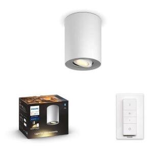 Philips Hue WA Pillar bodové LED svítidlo GU10 1x5W 350lm 2200-6500K IP20 bílá + ovladač obraz