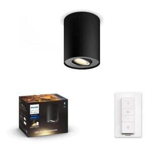 Philips Hue WA Pillar bodové LED svítidlo GU10 5W 350lm 2200-6500K IP20 černá + ovladač obraz