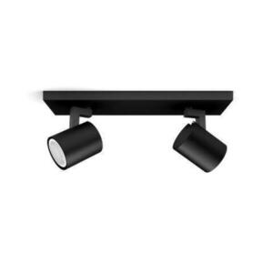 Philips Hue WA Runner bodové LED svítidlo GU10 2x5W 350lm 2200-6500K IP20 černá +ovladač obraz