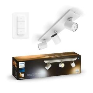 Philips Hue WA Runner bodové LED svítidlo GU10 3x5W 350lm 2200-6500K IP20, bílé + ovladač obraz