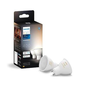 Philips Hue WA sada 2x žárovka LED GU10 4, 2W 400lm 2200-6500K CRI80 IP20 obraz