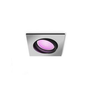 Philips Hue WACA Centura podhledové LED svítidlo GU10 5, 7W 350lm 2000-6500K RGB IP20 hranaté, hliník obraz