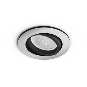 Philips Hue WACA Centura podhledové LED svítidlo GU10 5.7W 350lm 2000-6500K RGB IP20 kulaté hliník obraz