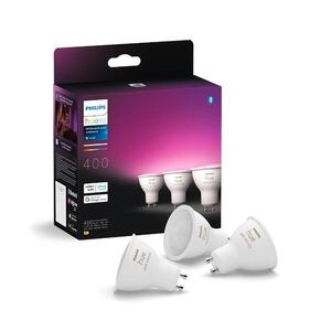 Philips Hue WACA sada 3x žárovka LED GU10 4, 2W 400lm 2000-6500K RGB CRI80 IP20 obraz