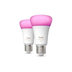 Philips Hue WCA 810 smart žárovka A60 E27, 8, 1W, 1100lm (2ks), 1000-20000K RGB obraz