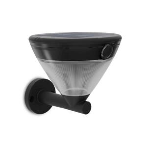 Philips Kyna solární nástěnná zahradní lampa 3, 8W 2700K černá se senzorem obraz