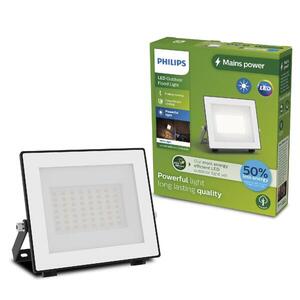 Philips Lois UltraEfficient venkovní LED reflektor Flood Light 14W 2600lm 3000K IP65, antracitový obraz