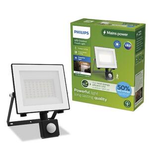 Philips Lois UltraEfficient venkovní LED reflektor Flood Light se senzorem 14W 2600lm 3000K IP65, antracit obraz