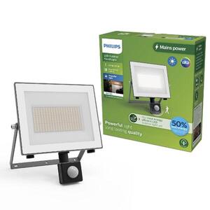 Philips Lois UltraEfficient venkovní LED reflektor Flood Light se senzorem 24W 4450lm 3000K IP65, antracit obraz