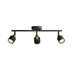 Philips Niall bodové svítidlo 3x GU10 5W bez zdroje 48, 5cm IP20, černé obraz