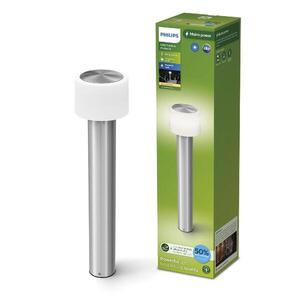 Philips Otis UltraEfficient venkovní sloupkové LED svítidlo 4, 3W 800lm 2700K IP44 60cm, nerezové obraz