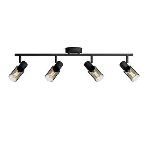 Philips Palms bodové svítidlo 4x E14 25W bez zdroje 69, 5cm IP20, černé obraz