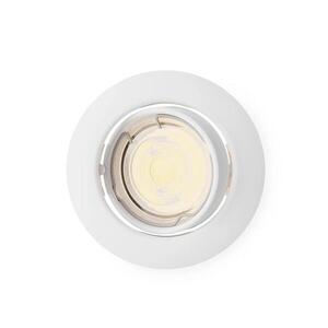 Philips Peridot Rec Kit Rd zapuštěné svítidlo kulaté 7W, AC 220-240, IP20, bílá obraz