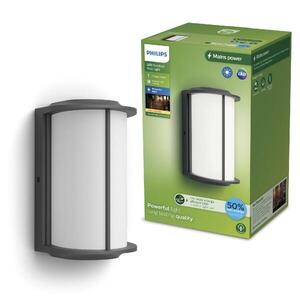 Philips Reese UltraEfficient venkovní nástěnné LED svítidlo 4, 3W 800lm 2700K IP44, antracitové obraz