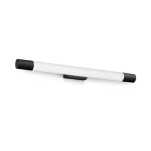 Philips Rover koupelnové nástěnné svítidlo LED 10W 900lm 2700K nestmívatelné 63cm zaoblené IP44, černé obraz