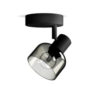 Philips Sleet bodové svítidlo 1x E14 25W bez zdroje 13cm IP20, černé obraz