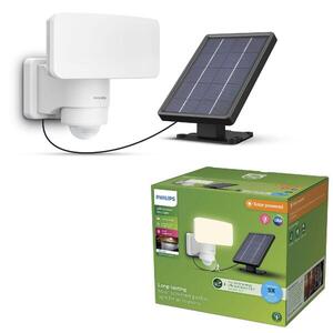 Philips Tylus UltraEfficient Security solární LED reflektor se senzorem 6W 1000/50lm 5000K IP44, bílý obraz