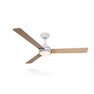 Philips Velyx stropní ventilátor a svítidlo 32W+24W CCT 132cm světlé dřevo dálkové ovládání obraz