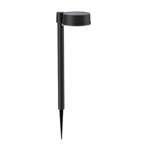 Philips Vynce solární venkovní zemní LED svítidlo 1, 5W 200lm 2700K IP44, černé kulaté obraz