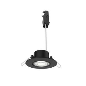 Philips Zapuštěné bodové svítidlo Cilantro Step 5W, 90lm/W, 2700K, černá obraz