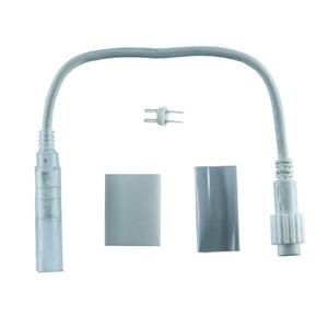 DecoLED Prodlužovací kabel pro světelné hadice 0, 25m, bílý, samčí, IP67 obraz