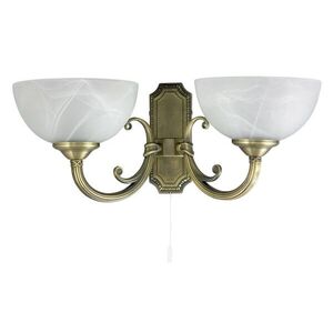 Rabalux nástěnné svítidlo Marlene E14 2x MAX 40W bronzová 8542 obraz