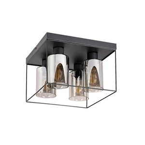 Rabalux stropní svítidlo Chadwick E27 4x MAX 25W černá 71034 obraz