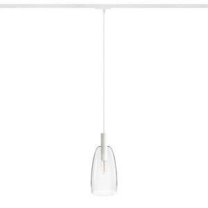 RED - DESIGN RENDL RENDL BELLINI L E14 pro jednookr. lištu závěsná bílá čiré sklo 230V E14 15W R13963 obraz