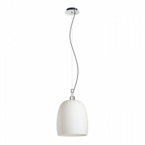 RED - DESIGN RENDL RENDL COROA NEW 28 závěsná opálové sklo/chrom 230V E27 53W R13824 obraz