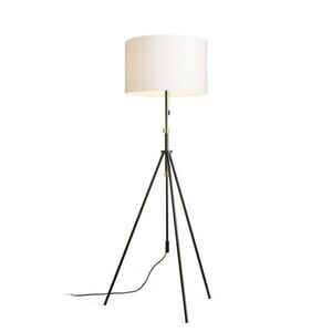 RED - DESIGN RENDL RENDL LUTON/RON 55 stojanová Polycotton bílá/černá/kov 230V E27 11W R14067 obraz