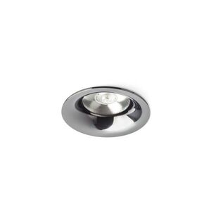 RED - DESIGN RENDL RENDL SHARM BASE zápustná černý chrom 230V LED 10W 24° 3000K R13227 obraz