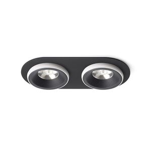 RED - DESIGN RENDL RENDL SHARM LED vestavné světlo, sady černá/bílá R14573 obraz