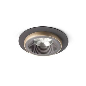 RED - DESIGN RENDL RENDL SHARM R I zápustná hnědá/perleťová zlatá 230V LED 10W 24° 3000K R13237 obraz