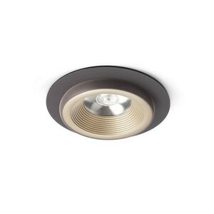 RED - DESIGN RENDL RENDL SHARM R I zápustná perleťová zlatá/hnědá 230V LED 10W 24° 3000K R13236 obraz