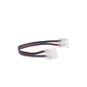 SLC kabelová spojka pro LED pásek COB IP20 5pin RGBW 12mm PCB 2x obraz